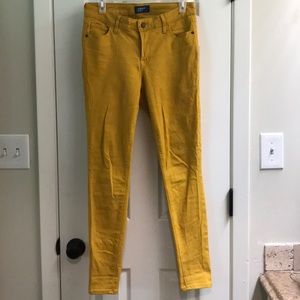 Old Navy Mustard RockStar Midrise Skinny Pants
